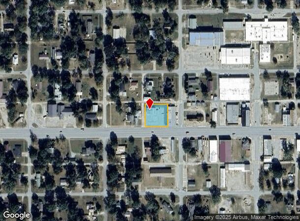 613 Maple St, Chetopa, KS Parcel Map