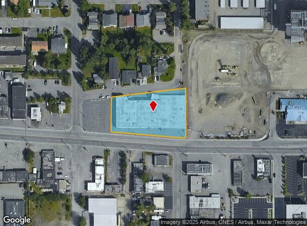  557 E Fireweed Ln, Anchorage, AK Parcel Map