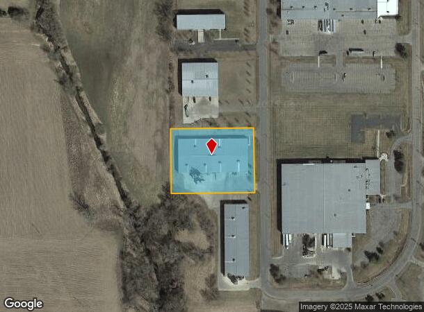  740 W Industrial Dr, Chelsea, MI Parcel Map