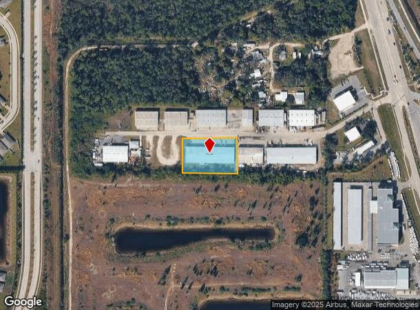 8941 N Fork Dr, North Fort Myers, FL Parcel Map