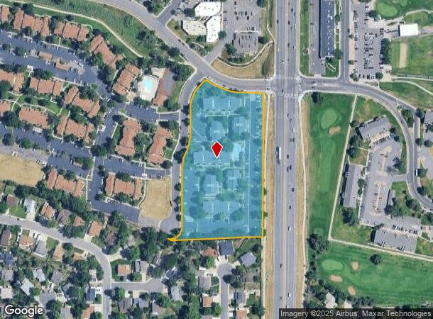  8636 Yukon St, Arvada, CO Parcel Map