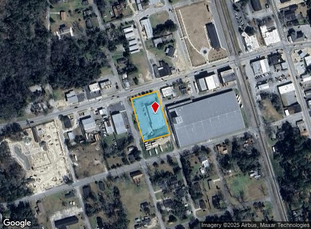 309 W Main St, Hahira, GA Parcel Map