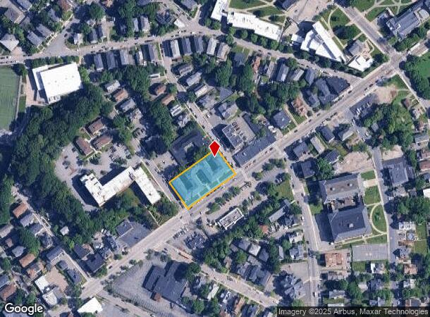 1002 Main St, Worcester, MA Parcel Map