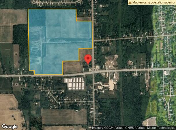  1476 S Elms Rd, Flint, MI Parcel Map