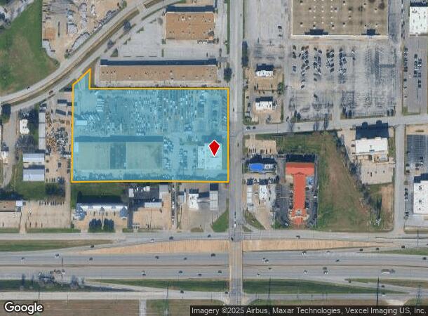2020 S Cherry Ln, Fort Worth, TX Parcel Map