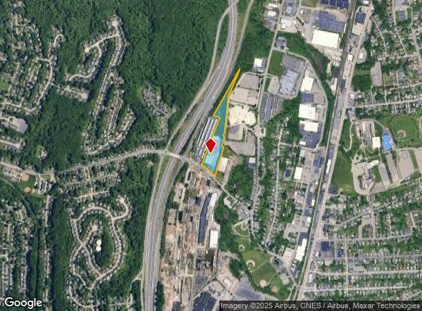 12 Ararat St, Worcester, MA Parcel Map