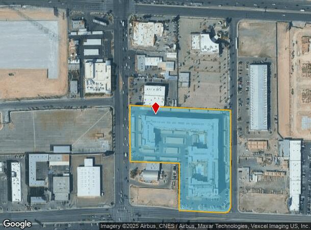 3463 Procyon St, Las Vegas, NV Parcel Map