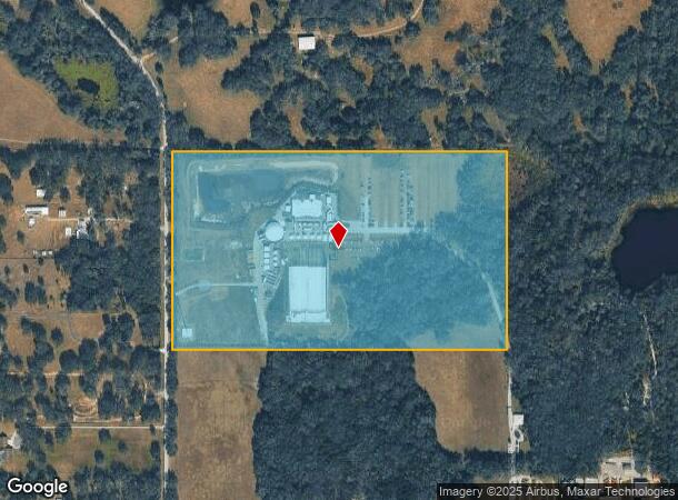  15390 Bellamy Brothers Blvd, Dade City, FL Parcel Map