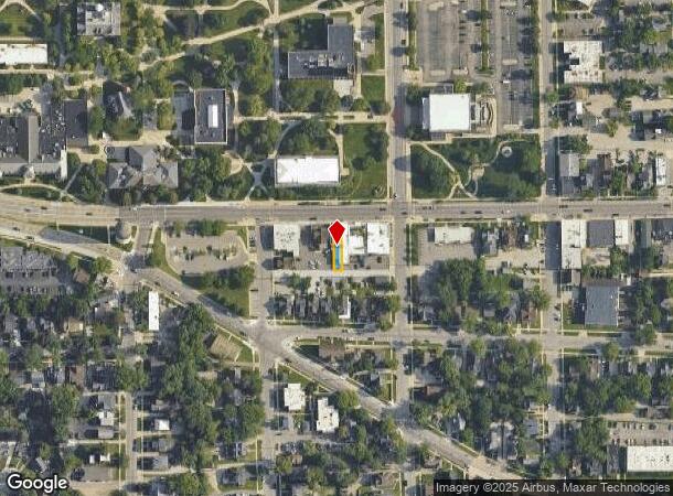 711 W Cross St, Ypsilanti, MI Parcel Map