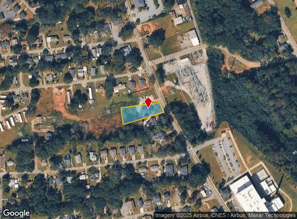  404 S 5Th St, Easley, SC Parcel Map