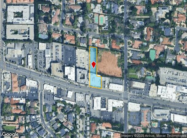  17525 Ventura Blvd, Encino, CA Parcel Map