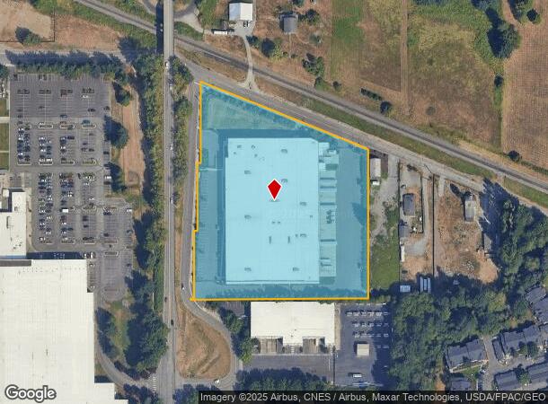 208 Todd Rd Ne, Puyallup, WA Parcel Map
