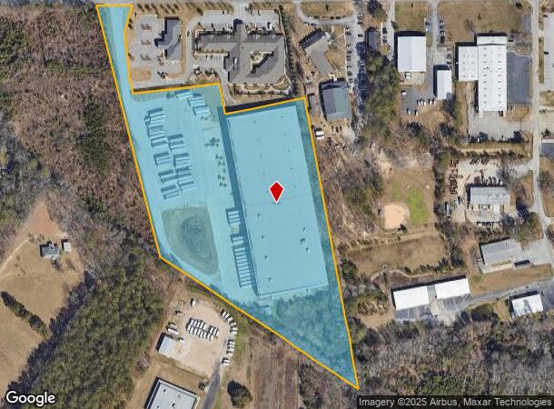  3601 Sunset Blvd, West Columbia, SC Parcel Map