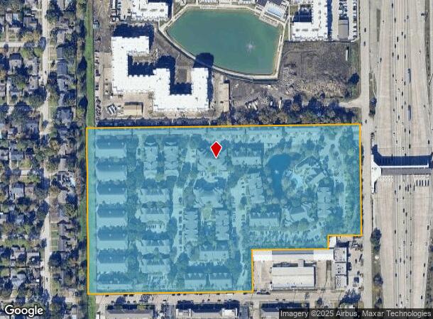  610 W Sam Houston Pkwy S, Houston, TX Parcel Map