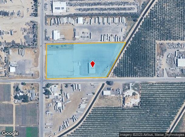  3100 E American Ave, Fresno, CA Parcel Map