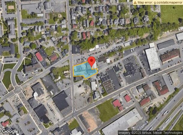  332 Penn St, Williamsport, PA Parcel Map