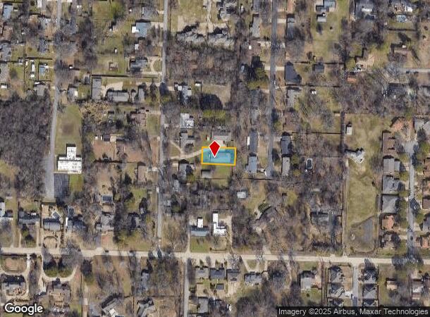 134 N 49Th St, Fort Smith, AR Parcel Map