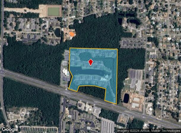  7680 W Highway 98, Pensacola, FL Parcel Map