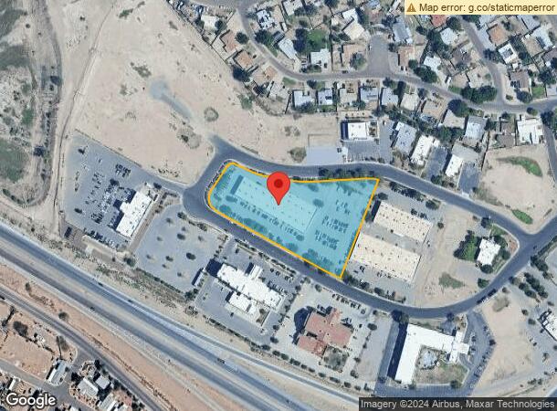  1640 Hickory Loop, Las Cruces, NM Parcel Map