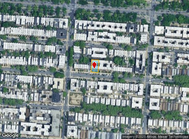  1575 President St, Brooklyn, NY Parcel Map