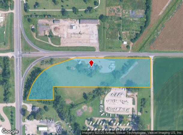  1459 Highway 40, Lawrence, KS Parcel Map