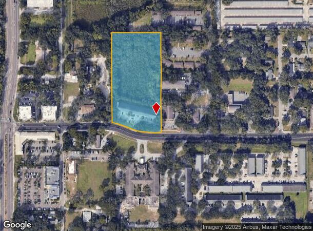 1446 Oakfield Dr, Brandon, FL Parcel Map