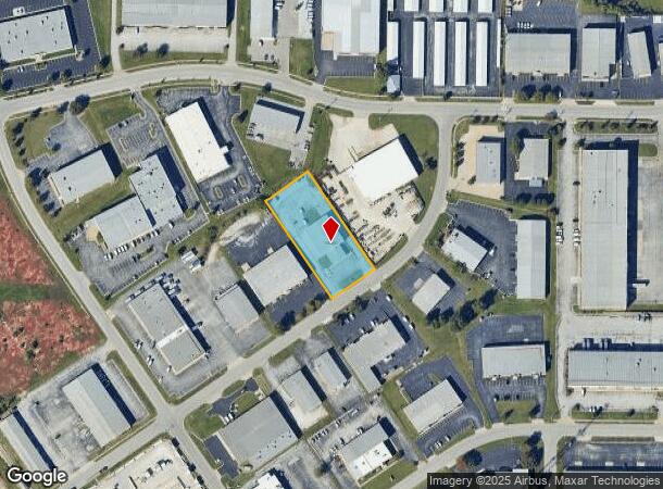 2103 W Vista St, Springfield, MO Parcel Map