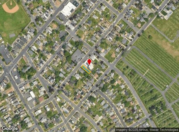 151 E Franklin St, Trenton, NJ Parcel Map