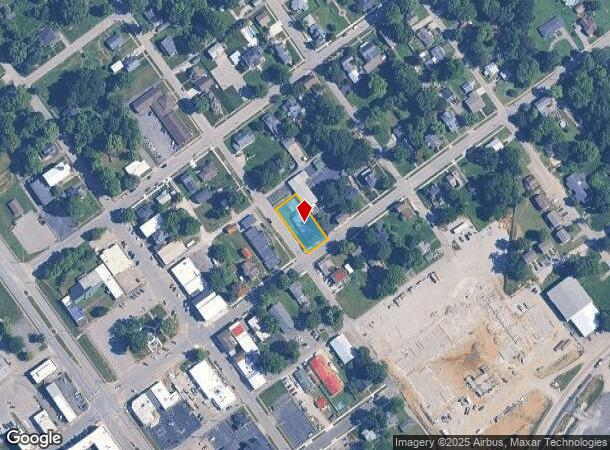 1005 Main St, Charlestown, IN Parcel Map