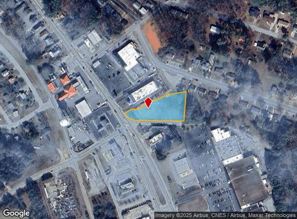  625 E Atlantic St, South Hill, VA Parcel Map