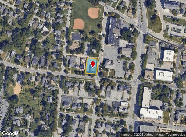 400 Allegheny Ave, Towson, MD Parcel Map