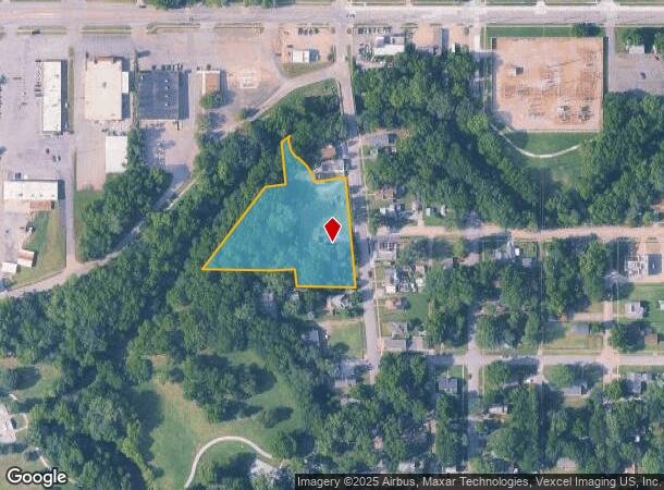 2201 Sw Buchanan St, Topeka, KS Parcel Map