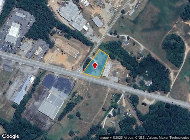  1301 Old Airport Rd, Laurens, SC Parcel Map
