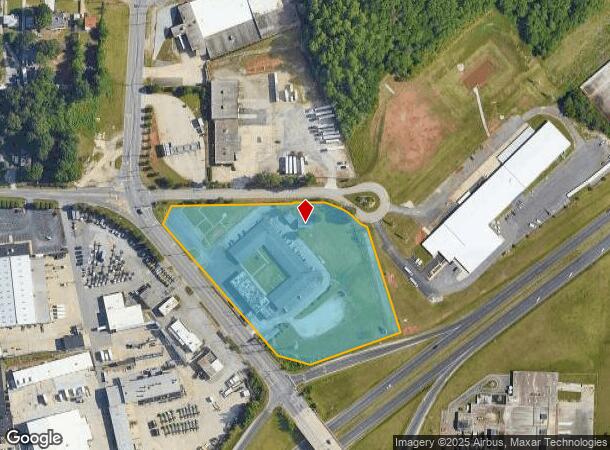  2429 W Green Dr, High Point, NC Parcel Map