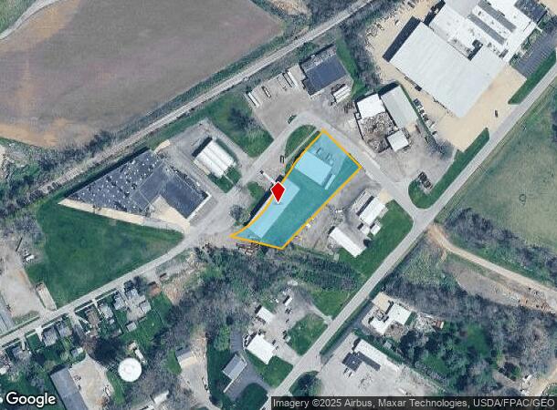  651 Fillmore St, Napoleon, OH Parcel Map