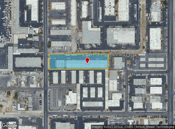  5410 Cameron St, Las Vegas, NV Parcel Map