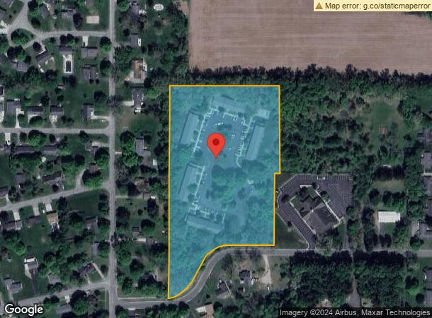  421 Parkwood Dr, Jonesville, MI Parcel Map