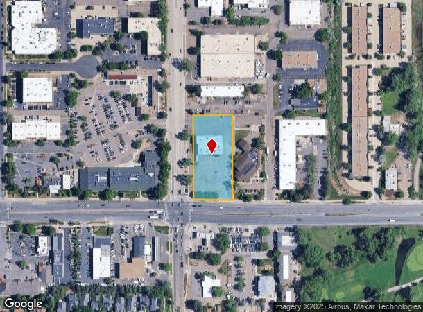  5501 Arapahoe Ave, Boulder, CO Parcel Map