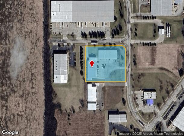  208 Hallberg St, Delavan, WI Parcel Map