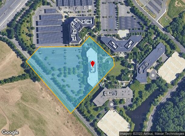 508 Carnegie Ctr, Princeton, NJ Parcel Map