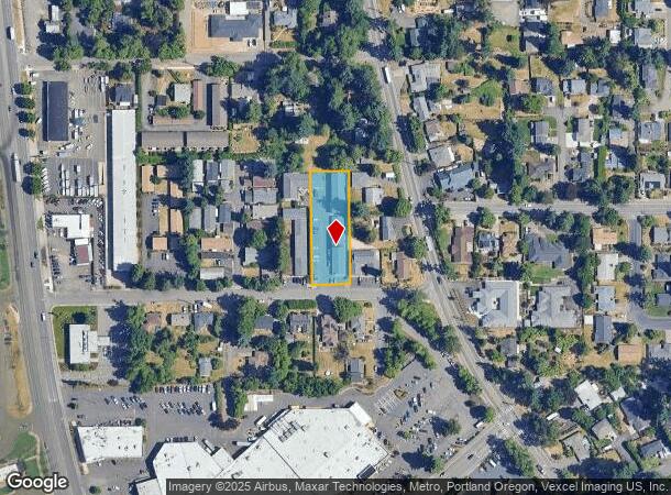 3261 Se Maple St, Portland, OR Parcel Map
