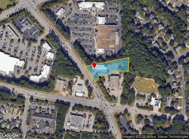 720 W Williams St, Apex, NC Parcel Map