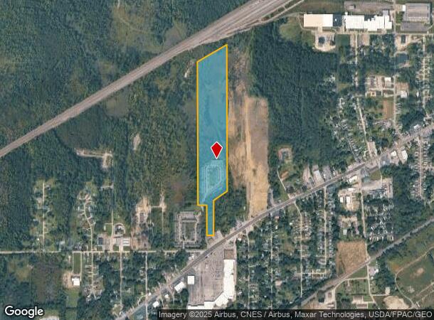 2605 N Bend Rd, Ashtabula, OH Parcel Map