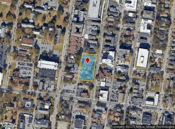 1101 17Th Ave S, Nashville, TN Parcel Map