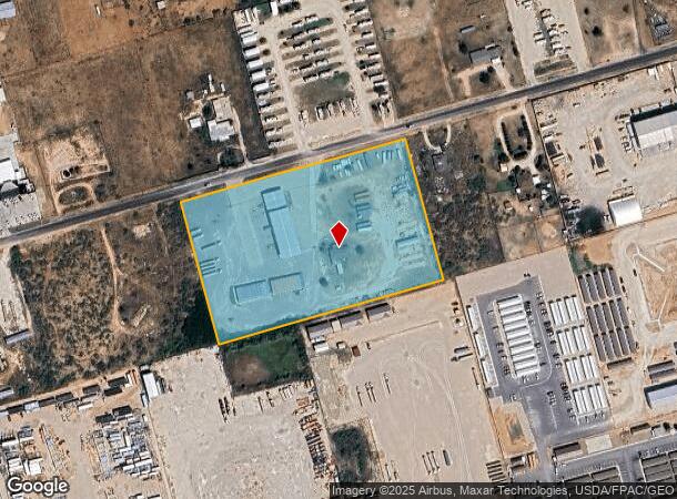  9701 W County Road 154, Midland, TX Parcel Map