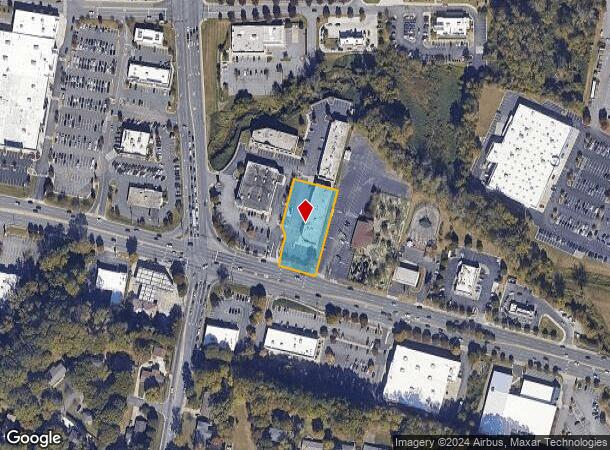  2516 E Franklin Blvd, Gastonia, NC Parcel Map