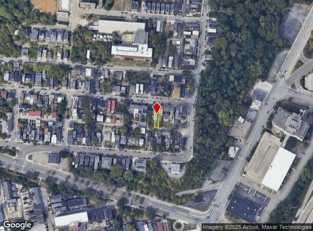  545 Milton St, Cincinnati, OH Parcel Map
