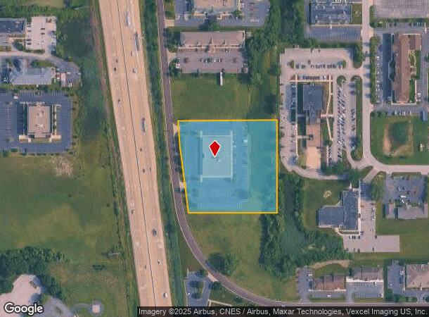  8401 Ohio, Merrillville, IN Parcel Map