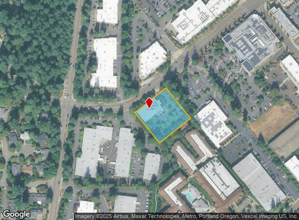  7420 Sw Bridgeport Rd, Portland, OR Parcel Map
