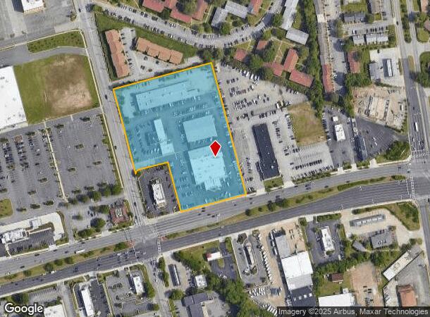 1020 W Mercury Blvd, Hampton, VA Parcel Map